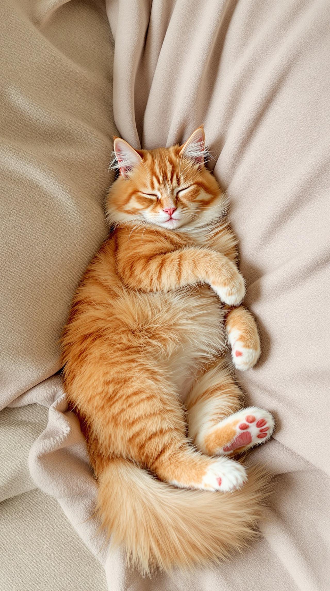 猫咪的100种奇怪睡姿合集 - 影视影视热门短视频